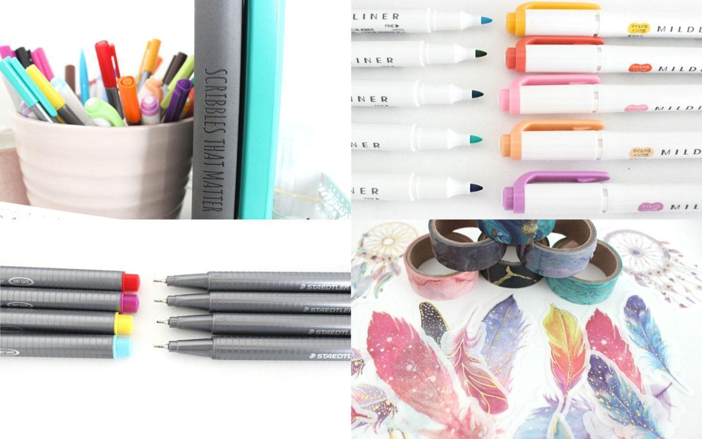 Must Have Bullet Journal Supplies You Need - The Curious Planner